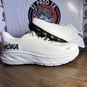 Hoka One Arahi 7 Men's Running Shoes Blanc/White, Size 12.5 2E